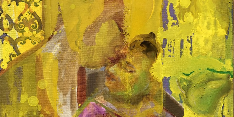 La figlia della gattara - Olio su tela - 50x60 (2023)