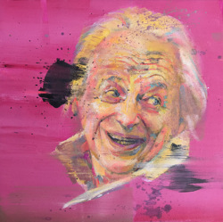 György Ligeti - oilo su tela - 30x30 - 2020